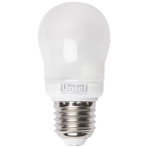 Лампа энергосберегающая Uniel капля E27 11 Вт свет тёплый белый