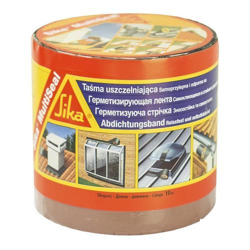 Лента герметизирующая Sika Multiseal, 10 м x 15 см, цвет светло-коричневый