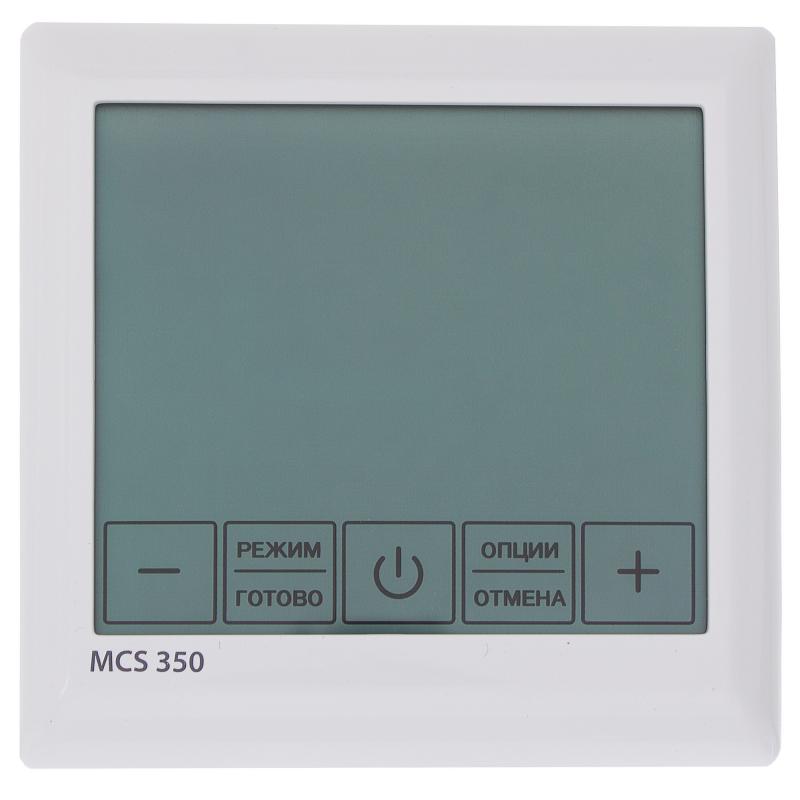 Терморегулятор для теплого пола Теплолюкс MCS 350 цифровой программируемый, 3500 Вт цвет белый