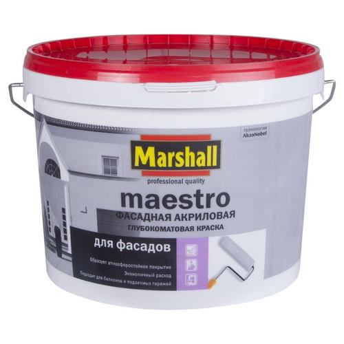 Краска для фасадов Marshall Maestro, 10 л