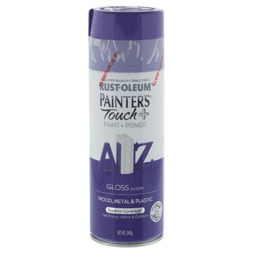 Краска аэрозольная Paint Touch глянцевая цвет фиолетовый 340 г
