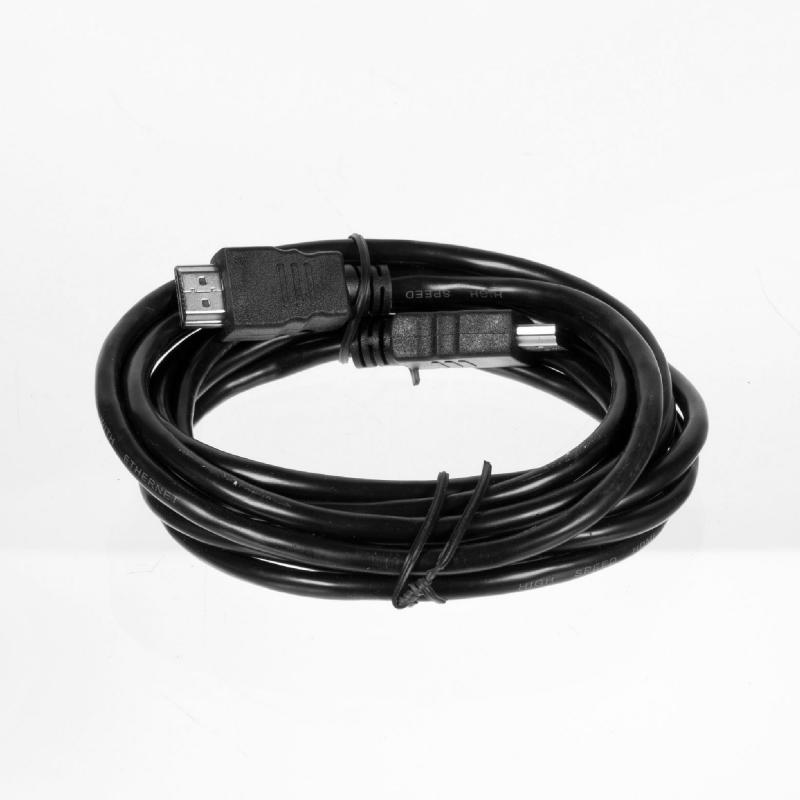 Кабель HDMI Oxion «Стандарт» 3 м, ПВХмедь, цвет чёрный