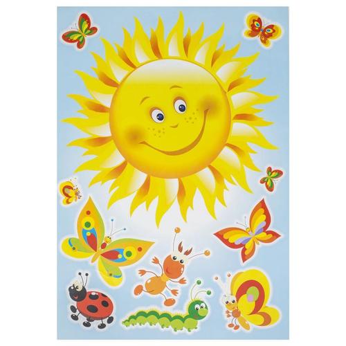 Наклейка «Румяное солнышко» Декоретто XL
