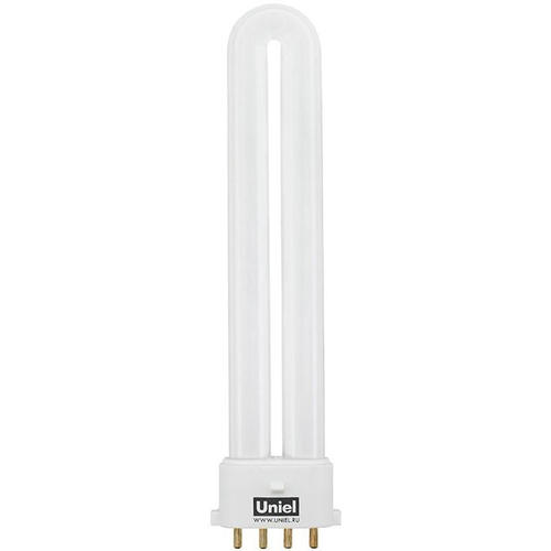 Лампа энергосберегающая Uniel 2G7 9 Вт свет холодный белый