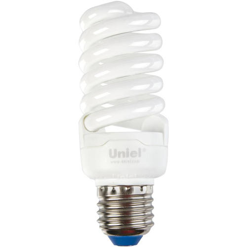 Лампа энергосберегающая Uniel спираль E27 20 Вт свет холодный белый