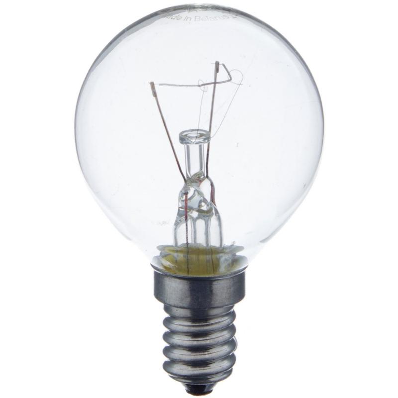 Лампа накаливания Osram шар E14 40 Вт прозрачная свет тёплый белый