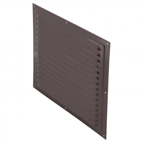 Решетка вентиляционная с сеткой Вентс МВМ 300 с, 300х300 мм, цвет коричневый