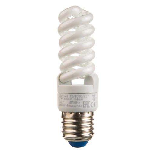 Лампа энергосберегающая Uniel спираль E27 11 Вт свет холодный белый