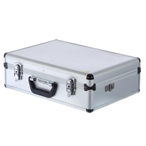 Ящик для инструмента Dexter 455х330х152 мм, алюминийдвп, цвет серебро