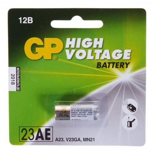 Батарейка алкалиновая GP 23АE, 12 В, 1 шт.
