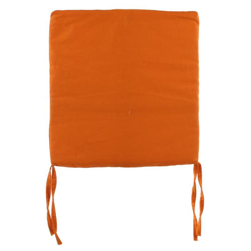 Галета для стула 40х40 см цвет оранжевый