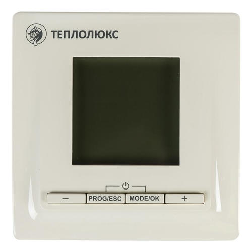 Терморегулятор для теплого пола Теплолюкс ТР 520 цифровой программируемый, 3500 Вт, цвет бежевый