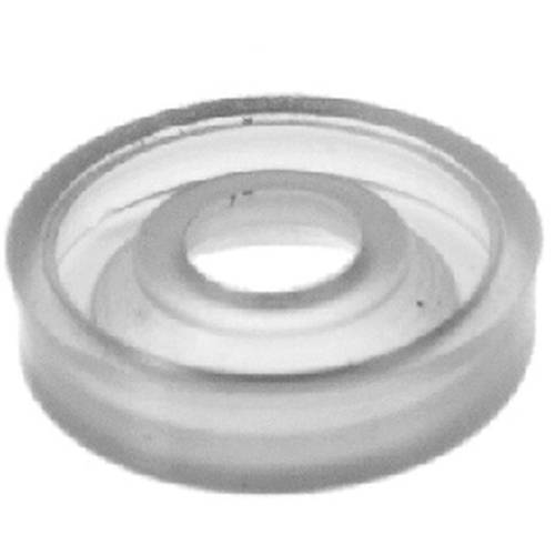 Шайба мебельный для обивки 4 мм, пластмасса, цвет прозрачный, 30 шт.