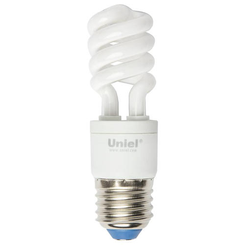 Лампа энергосберегающая Uniel спираль E27 11 Вт свет тёплый белый