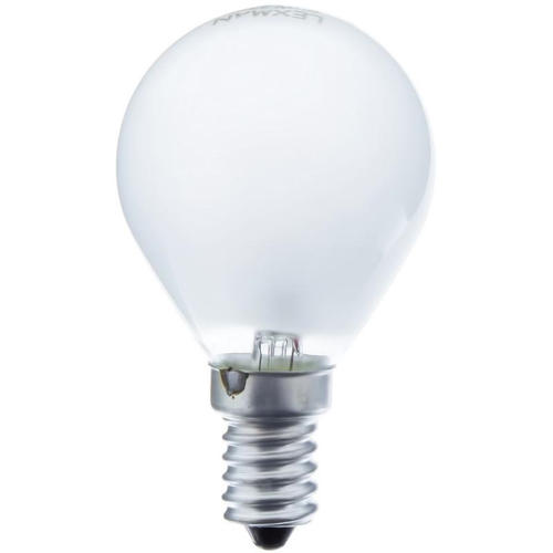 Лампа накаливания Lexman шар 60Вт, E14, матовая