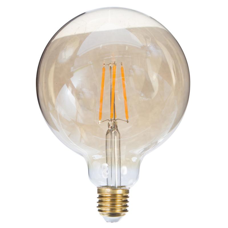 Лампа светодиодная Uniel Vintage шар E27 8 Вт 680 Лм свет тёплый белый