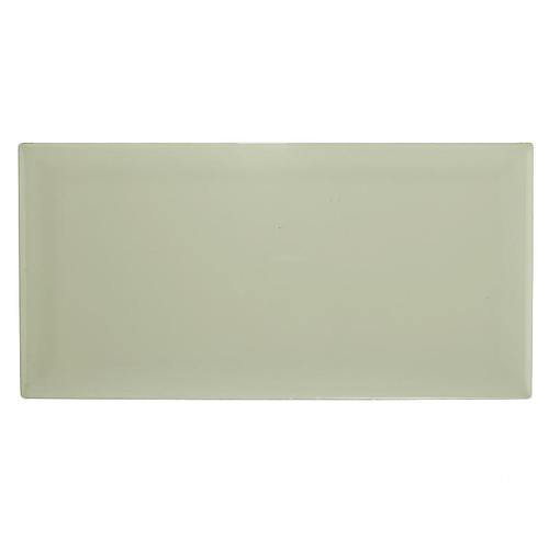Плитка настенная Biselado Bril, цвет белый, 10x20 см, 1 м2