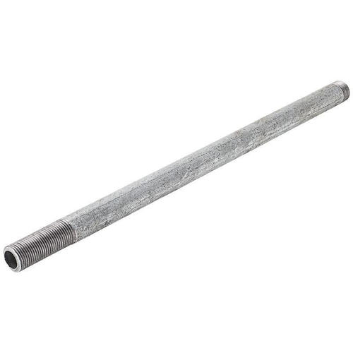 Сгон удлинённый d 15 мм L 0.5 м оцинкованная сталь