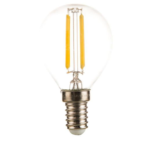 Лампа светодиодная Uniel шар E14 6 Вт 500 Лм свет тёплый белый