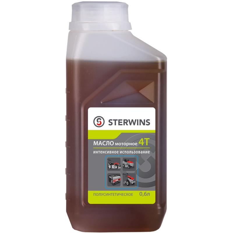 Масло моторное для интенсивной работы Sterwins 4Т 10W40, полусинтетика, 0.6 л