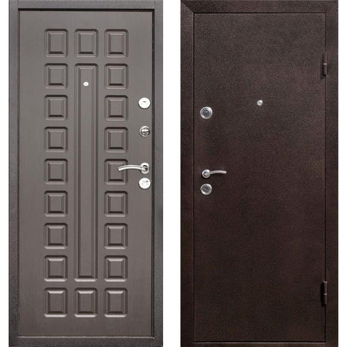 Дверь входная металлическая Йошкар, 860 мм, правая, цвет венге