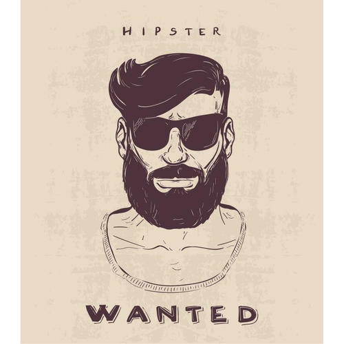 Картина на холсте «Wanted» 30х30 см