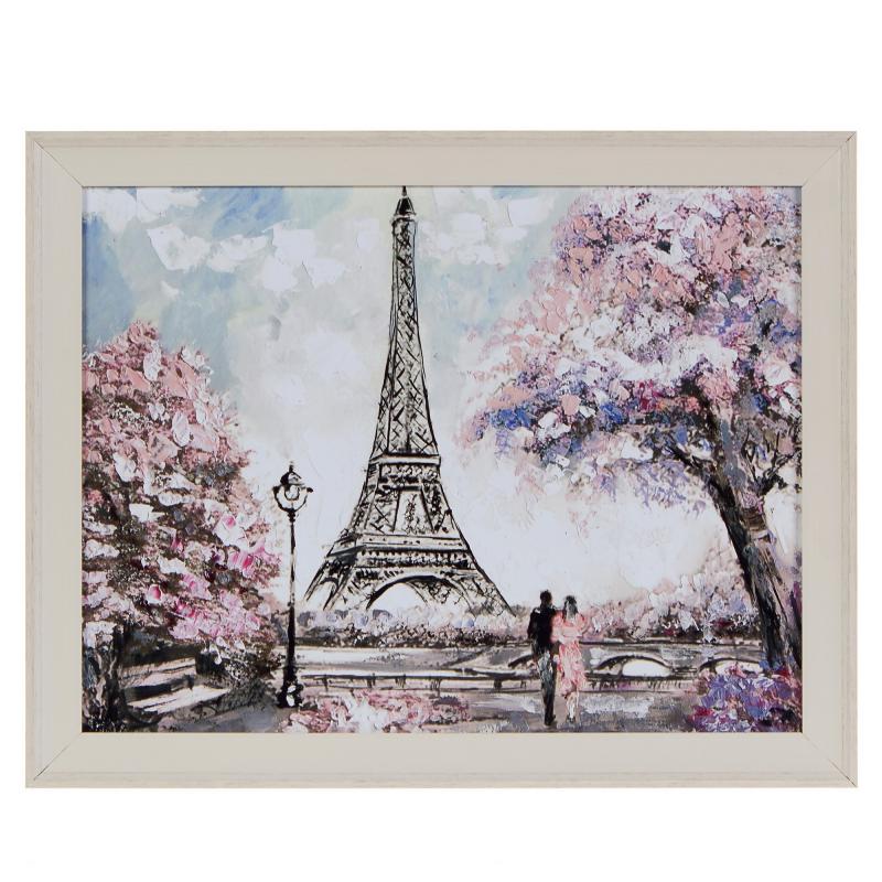 Картина в раме 40x50 см «Весна в Париже»