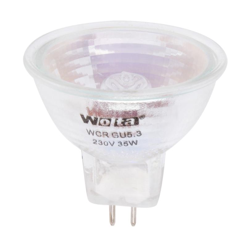 Лампа галогенная Wolta рефлектор GU5.3 35 Вт свет тёплый белый