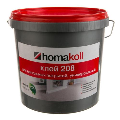 Клей для напольных покрытий H208 для впитывающих оснований, 4 кг