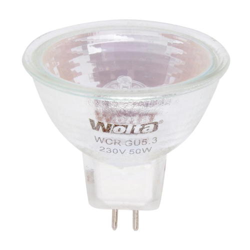 Лампа галогенная Wolta рефлектор GU5.3 50 Вт свет тёплый белый