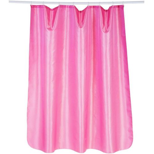 Штора для ванной комнаты «Бриллиант» 180х180 см цвет розовый