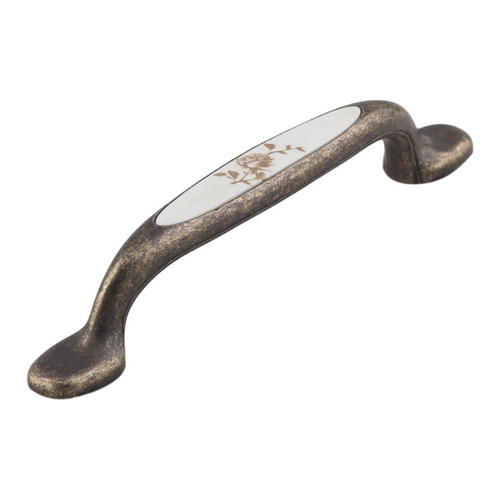 Ручка-скоба Eureka 0972.2B99 96 мм металл цвет античная бронза