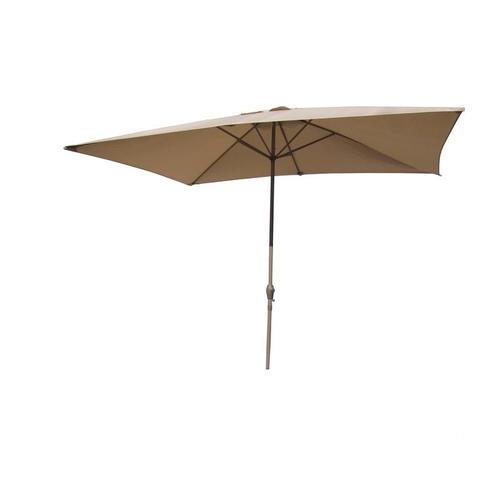 Зонт дачный 3 м бежевый, металлполиэстер