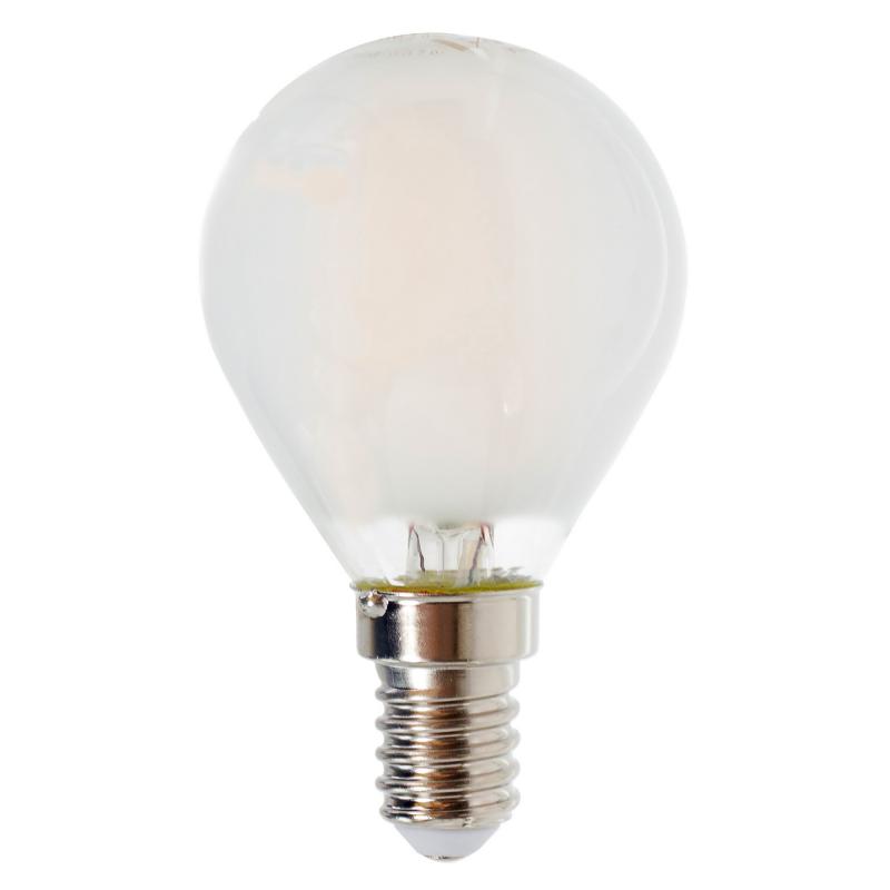 Лампа светодиодная Osram шар E14 4 Вт 470 Лм свет тёплый белый матовая