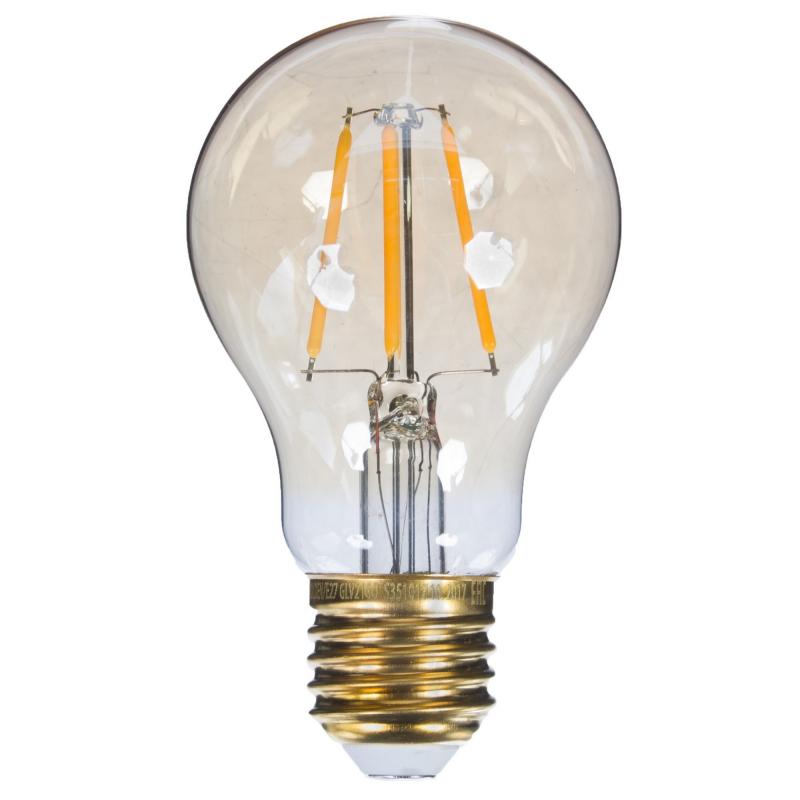 Лампа светодиодная Uniel Vintage E27 6 Вт 540 Лм цвет золотой