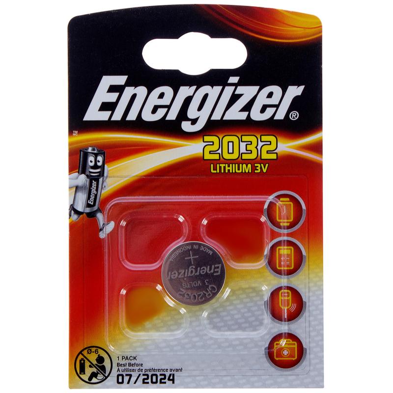 Батарейка литиевая Energizer CR 2032