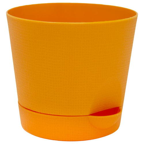 Горшок цветочный Тек.А.Тек Партер ø15 h13.5 см v1.4 л пластик оранжевый