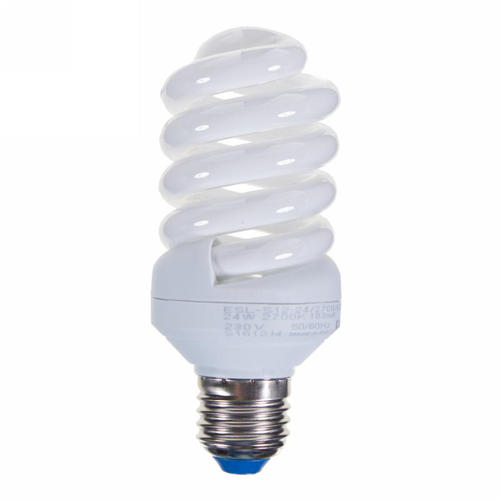 Лампа энергосберегающая Uniel спираль E27 24 Вт свет тёплый белый