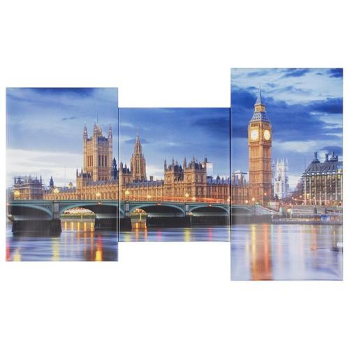Модульная картина «Ночной Лондон» 55х90 см