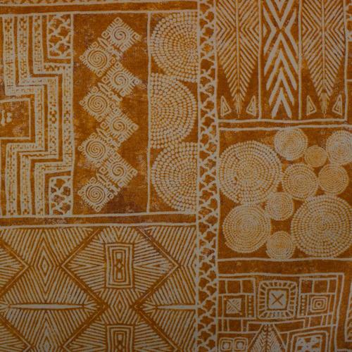 Ткань «Дакар» геометрия 1 пм 280 см цвет оранжевый