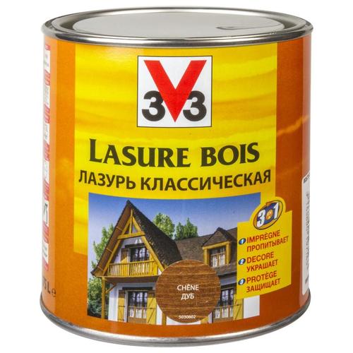 Антисептик V33 полуглянцевый цвета дуб 0.75 л