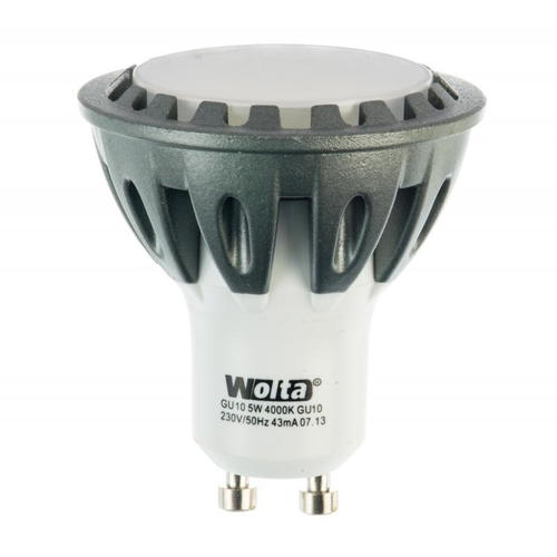 Лампа светодиодная Wolta GU10 5 Вт 350 Лм свет дневной