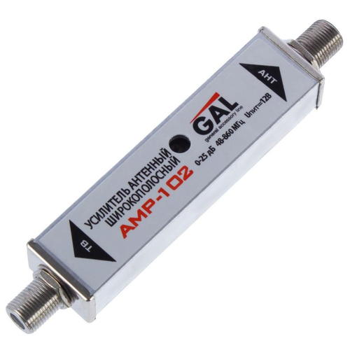 Усилитель антенный Gal AMP- 102, 16х10х5 см