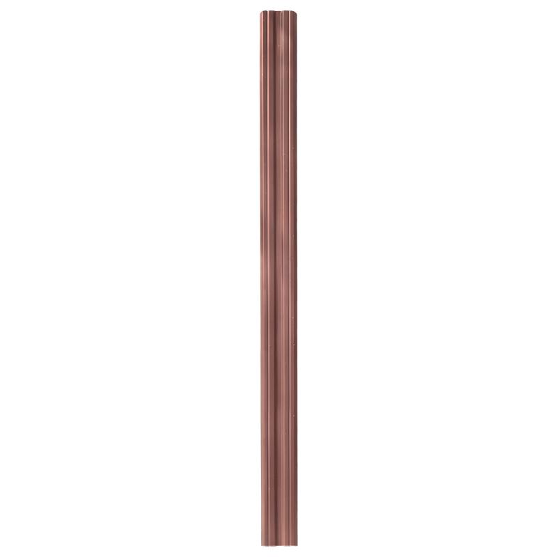 Евроштакетник 1.8 м цвет коричневый в упаковке 5 шт.