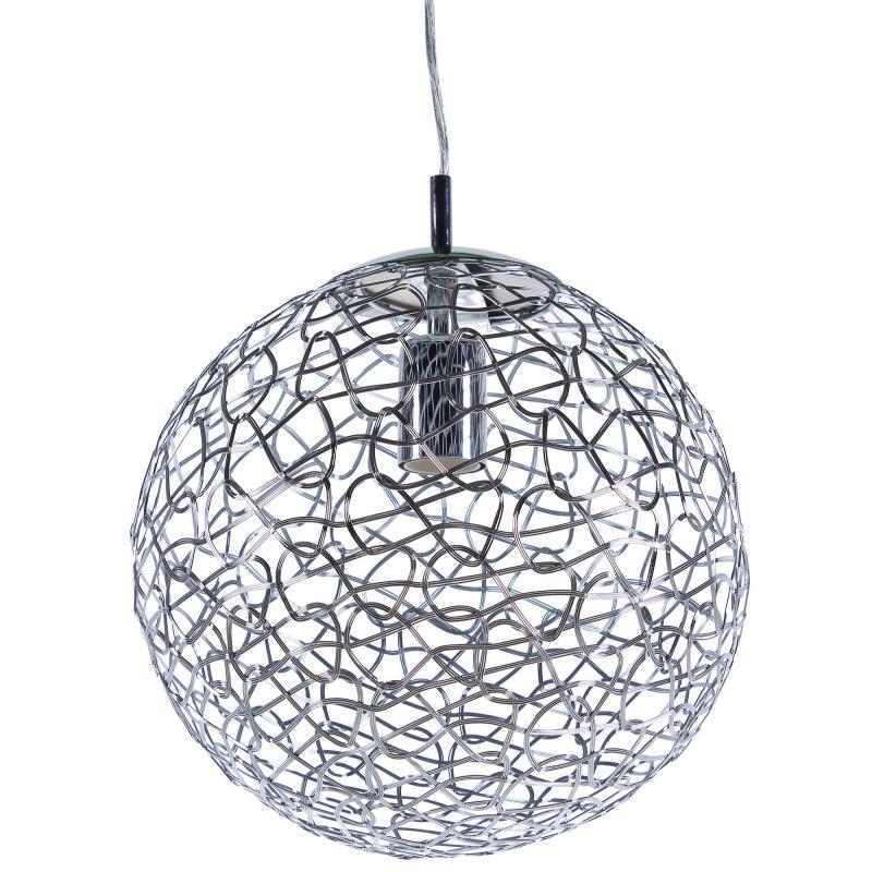 Подвес Deva 1xE27x60 Вт, металл, цвет хром