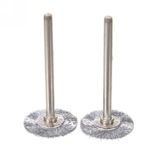 Щетка для гравера стальная Dremel 428, 19 мм, 2 шт.