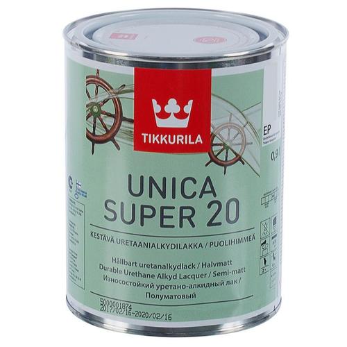 Лак полуматовый Tikkurila Unica Super ЕР 0.9 л