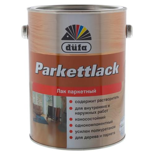 Лак паркетный полуматовый цвета сосна Dufa Parkettlack 2.5 л