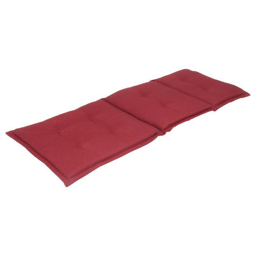 Подушка для шезлонга красная 165х65х5 см, полиэстер