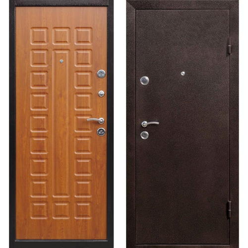 Дверь входная металлическая Йошкар, 960 мм, правая, цвет золотистый дуб